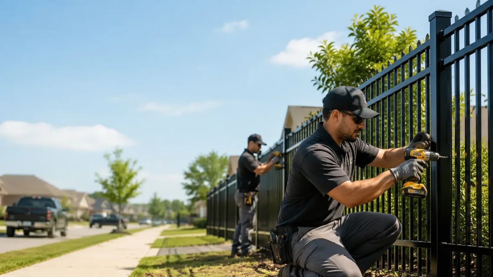 Metal Fence Installation in Annapolis, MO